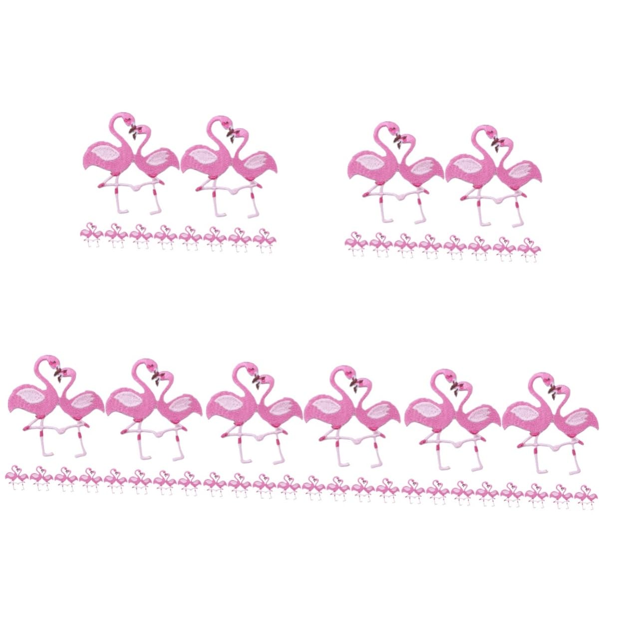 Gadpiparty 5 Set Toppe Ricamate Forma Per Abbigliamento Decorazioni Per Borse Applicazioni Da Cucire E Stirare Accessorio Fai Da Te Per Tuoi Outfit 10 Pezzi * 5