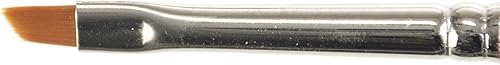 Miniatura 8 de KINGART Premium Radiant 6400-38 Angular Shader Series - Cepillo para artista, pelo sintético Taklon, mango corto, para pintura acrílica, óleo y