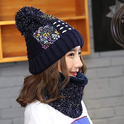 Bonnet féminin deux pièces anti-froid : protégez vos oreilles du vent