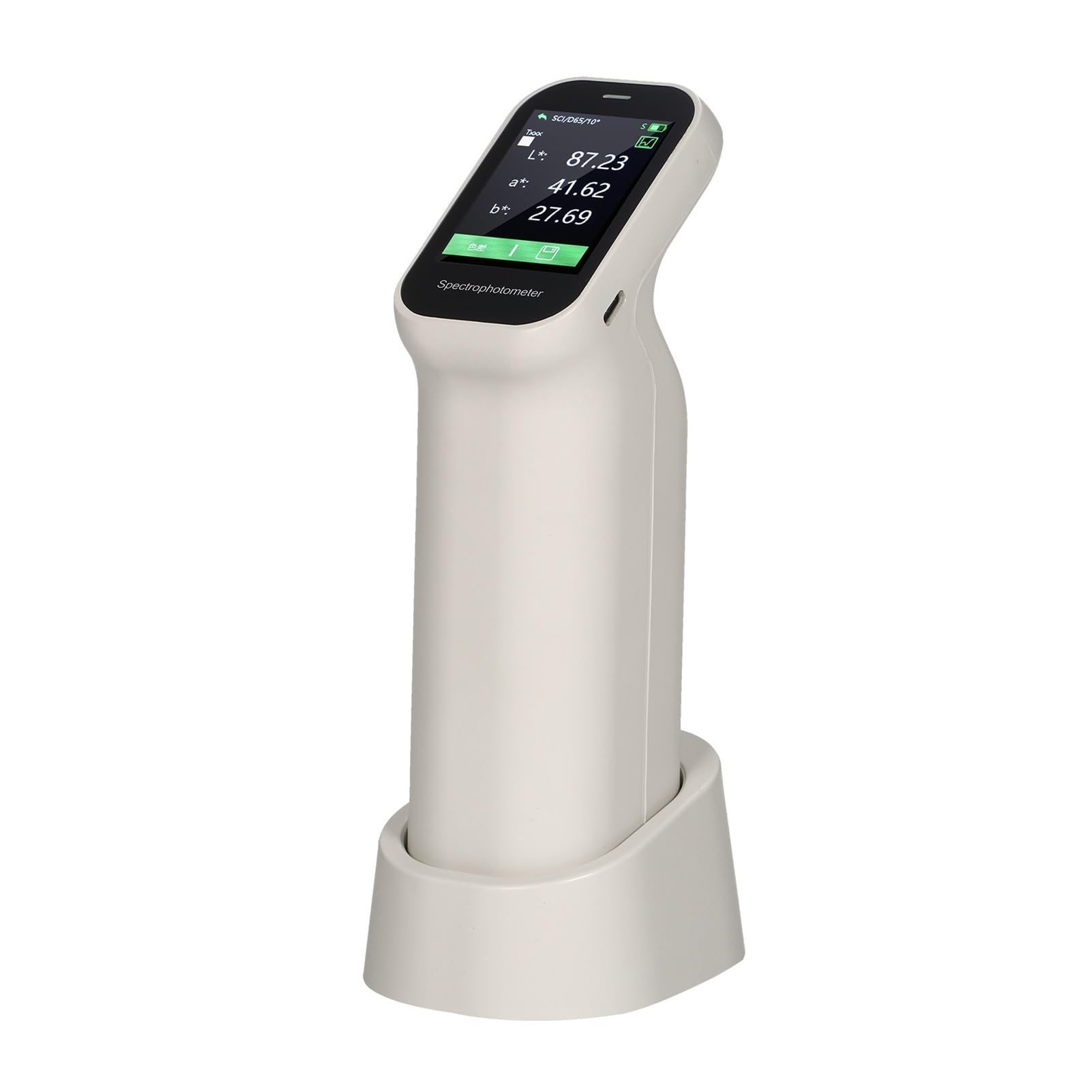 Colorimeters, Portable Rechargeable Colorimeter Chromometer Handheld Spectrophotometer Color Meter Auto Calibration Difference Tester