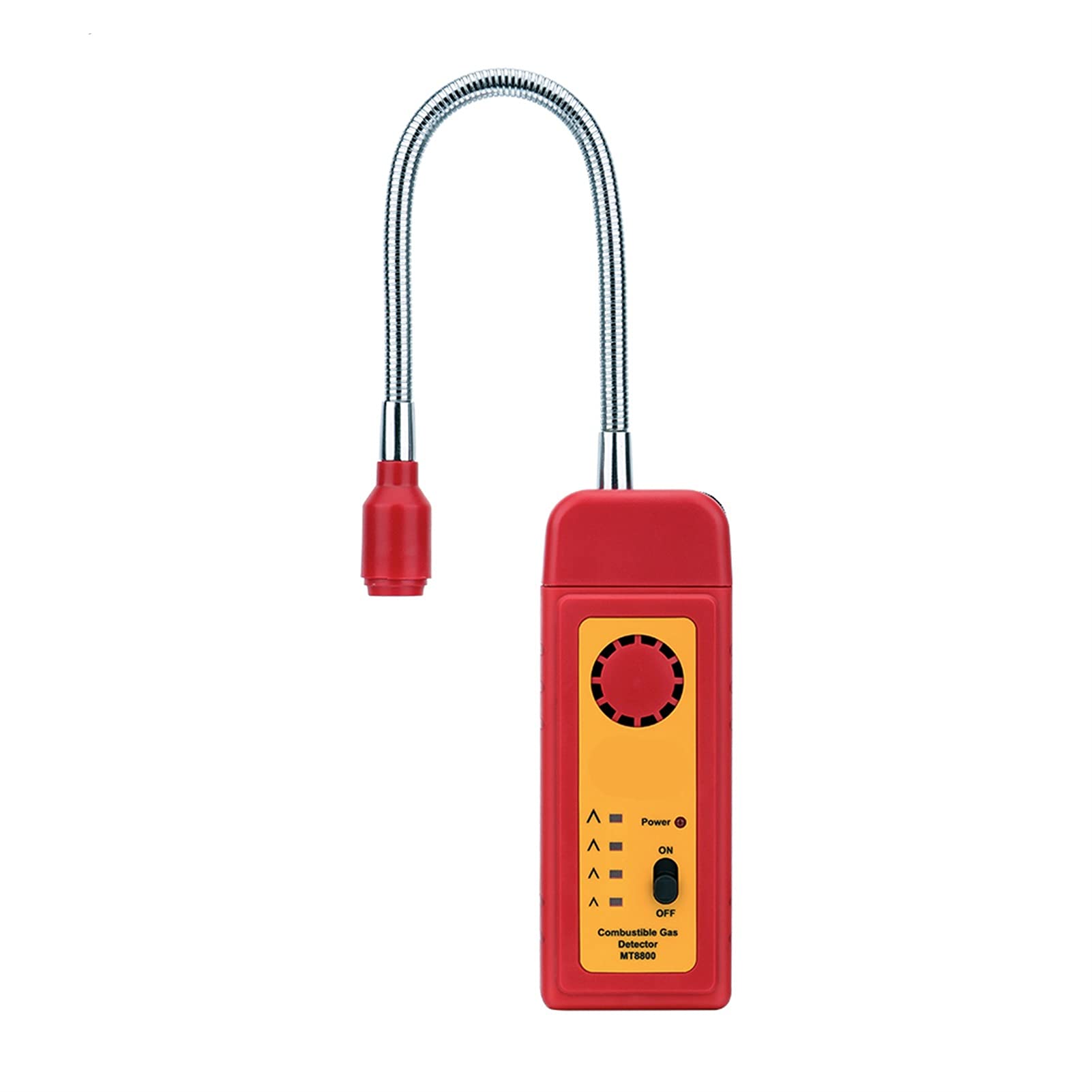 Llawqsm Mt8800 Gas Detector, Gas Analyzer Combustible Detector Port Flammable Natural Leak Meter Tester Air Quality Monitor Alarm For Hazardous(Mt8800)