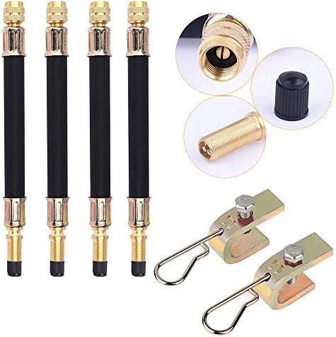 4 Pcs Scooter Vélo Camion Accessoires Joint Valve Laiton