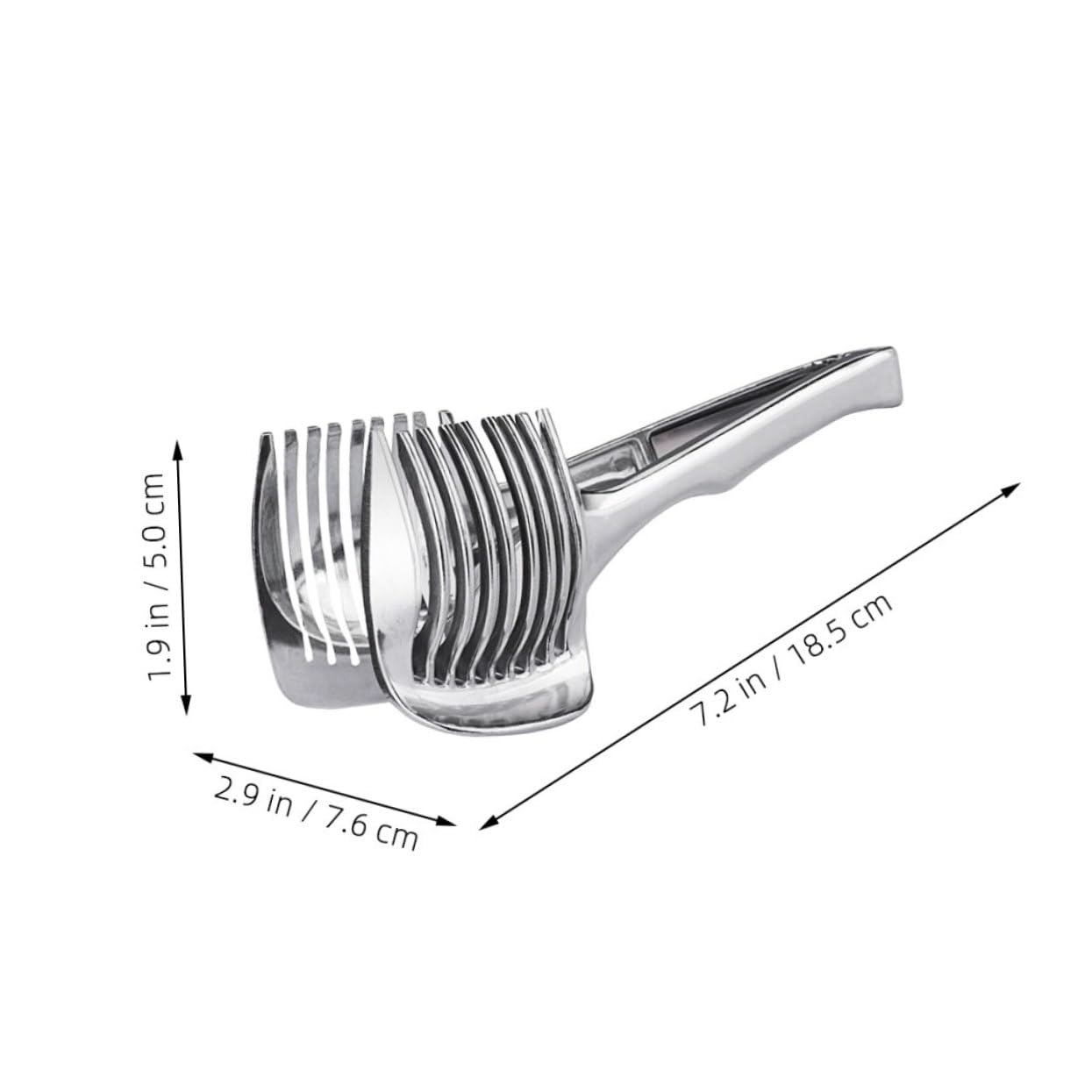 Ciieeo Lemon Slicer Ergonomic Fruit Cutter for Tomatoes Kiwifruits Eggs Kitchen Cutting Tool Lightweight Easy to Store for Home Parties