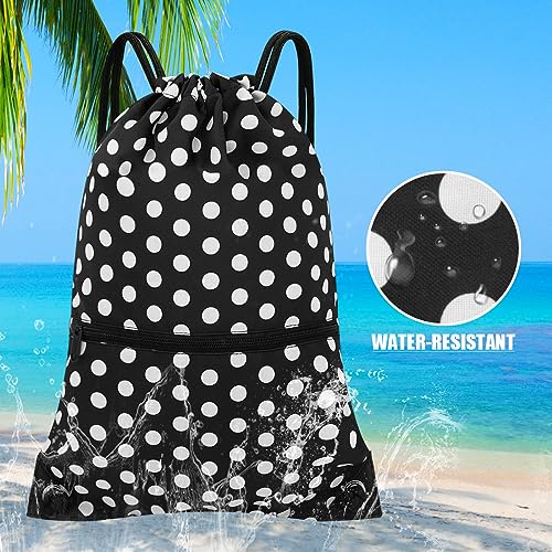 Image of HOLYLUCK Drawstring Backpack Bag Sport Gym Sackpack