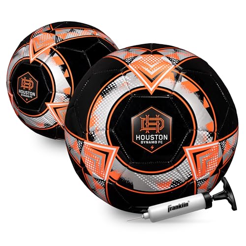Image of Franklin Sports Official MLS Team Soccer Balls - Official Size 5 Soccer Balls - Regulation Size + Weight Soccer Ball for Kids + Adults - Boys + Girls Soccer Ball - Air Pump Included