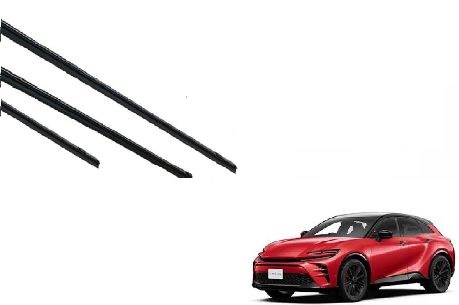 Amazon.co.jp: クラウンスポーツ 適合サイズ ワイパー 替えゴム 純正