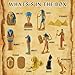 Liberty Imports 12 PCS Ancient Egypt Toys, Mini Egyptian Figurines Play Set - Pyramids of Giza, Mummy, King TUT, Sphinx, Anubis and Artifacts for Kids, School Projects