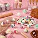 Teyva Daily 24 Pcs Ice Cream Drip Baseball Stress Balls Party Favors for Boys Girls Kids Fidget Toys Bulk Anxiety Relief Balls for Stress Toy Game Birthday Party Decoration