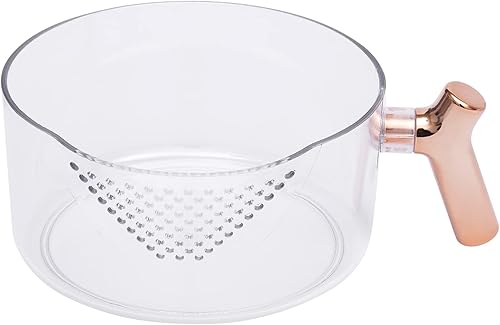 Miniatura 6 de Dispensador de alimentos secos, dispensador de granos montado en la pared con tolva de arroz, dispensador de granos de 6 compartimentos, recipiente