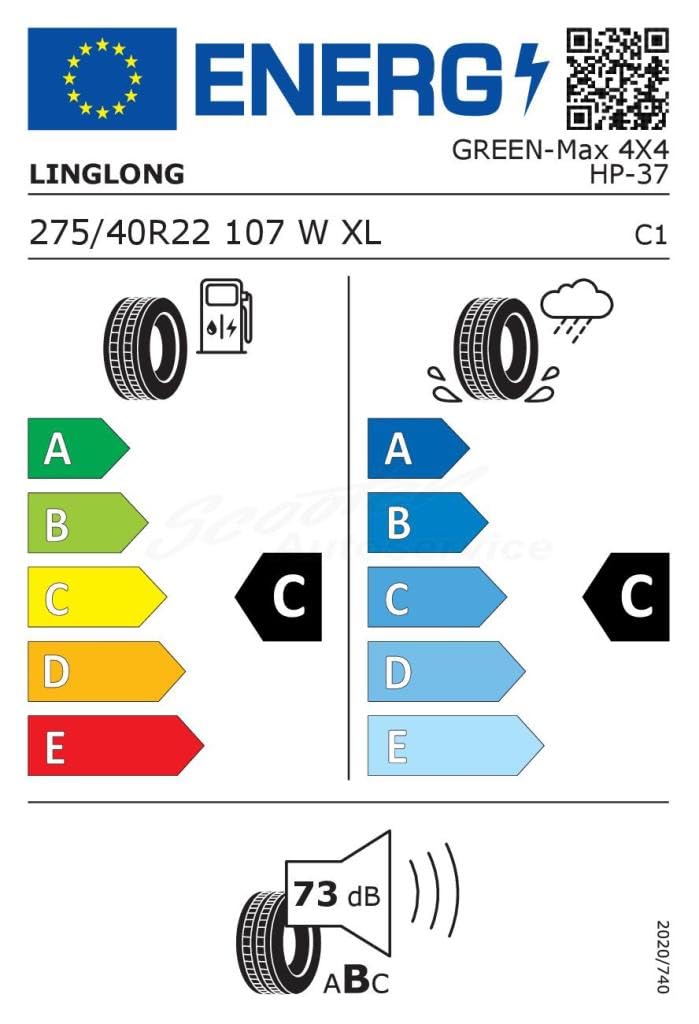 Linglong Neumático para Todoterreno Green-MAX 4X4 HP 275/40WR22