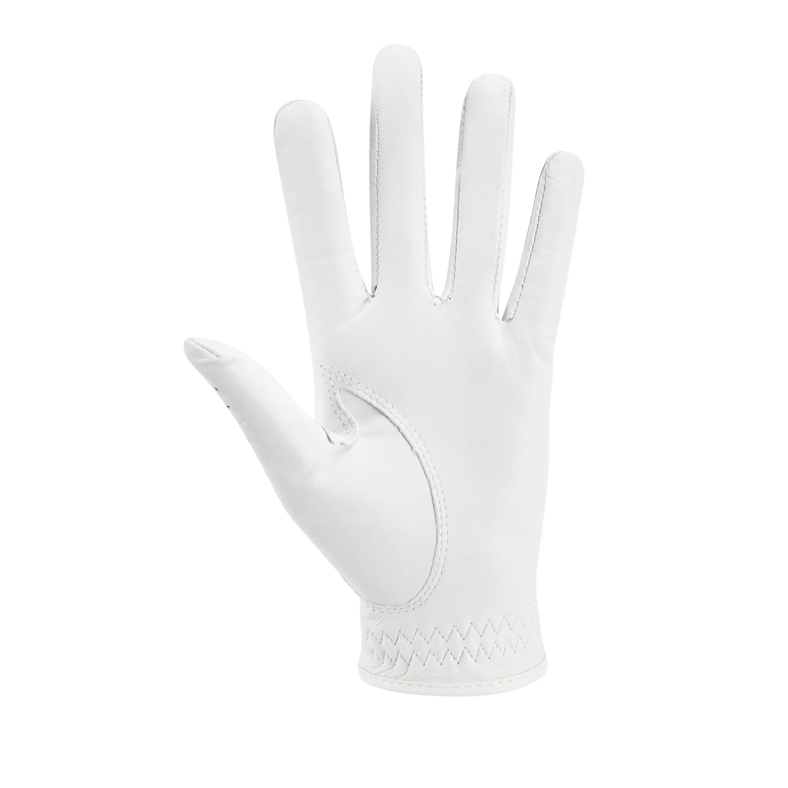 Pinktee Golfhandschuh für Damen, linke Hand, hochwertiges Cabretta-Leder mit rosa Marker, Allwetter-Golfhandschuhe für Damen, Größe S, M, L
