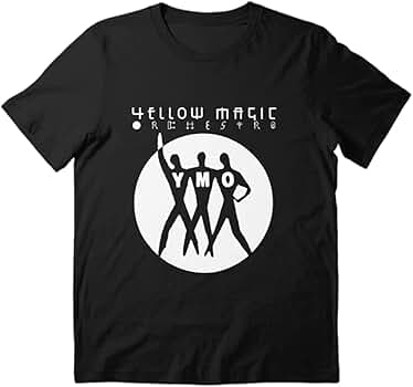 YMO シャツ Amazon.co.jp: Yellow Magic Orchestra YMO Kraftwerk Ryuichi