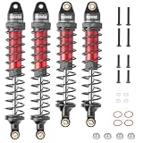 daitoku Shock Absorber Front & Rear for Arrma 1/10 Granite 4x4 Bigrock Senton Typhon 3s 6s Blx, Replacement of AR330550 AR330551 - Red