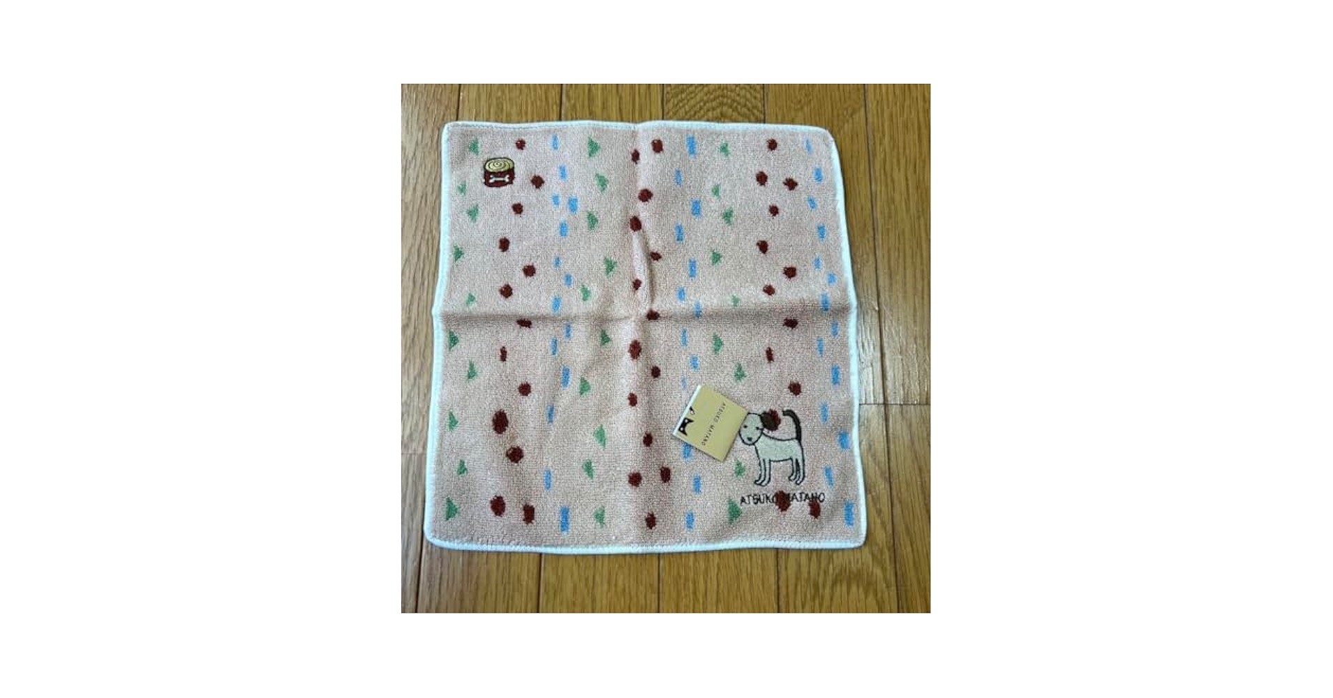 Amazon.co.jp: AtsukoMatano マタノアツコ タオルハンカチ 犬