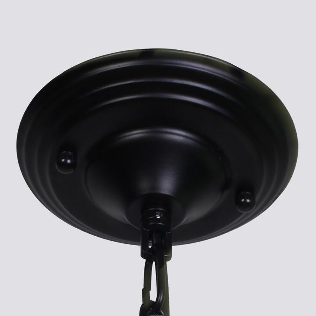 E27 Hängeleuchte Retro Rustikal Eingang Diele Lampe LED Weißes Licht Vintage Antik Esszimmer Pendellampe Kreativ Blumen-Design Weiß Glas-schirm Kronleuchter für Küche Wohnzimmer Büro Balkon Bar, Ø22cm
