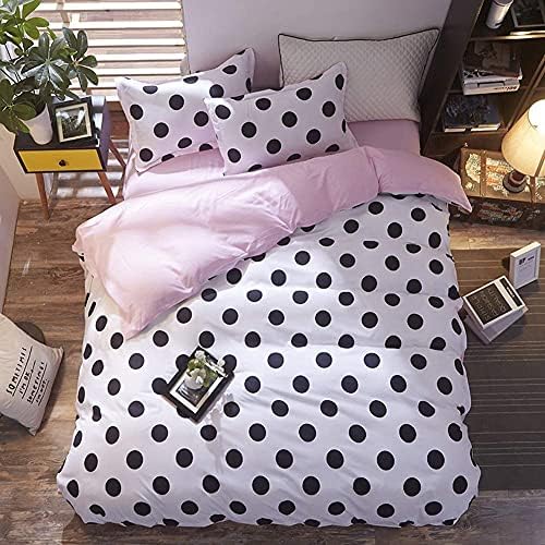 Girls Polka Dot Duvet Cover Set Queen 
