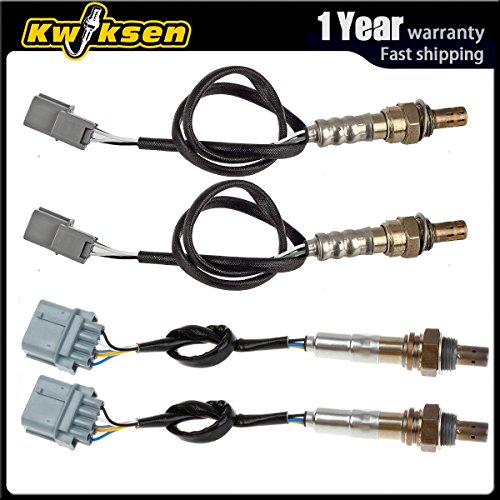 image for Kwiksen 4Pcs Air Fuel Ratio Oxygen Sensor 1 Sensor 2 Bank 1 Bank 2 Ups