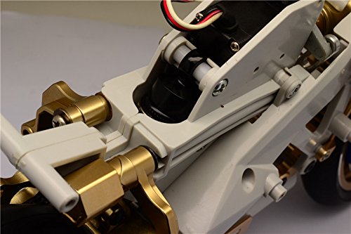 GPM for Kyosho Motorcycle NSR500 Upgrade Parts Aluminum Drive Shock (52mm) - 1Pc Set Gray Silver