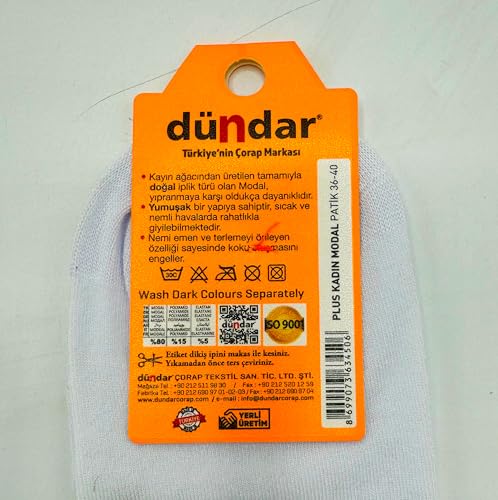 Generic Modal Fabric Soft Washed Scented No Show Socks, White, For Woman, 3 of Pack, 6-9, White/Orange2