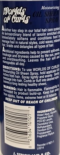 Pack de 3 aceites en spray para peinar 8 oz miniatura 3