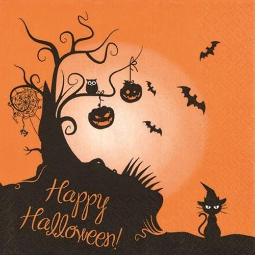 Preisvergleich Produktbild Servietten Halloween 20 Halloweendeko / Fest 33x33cm