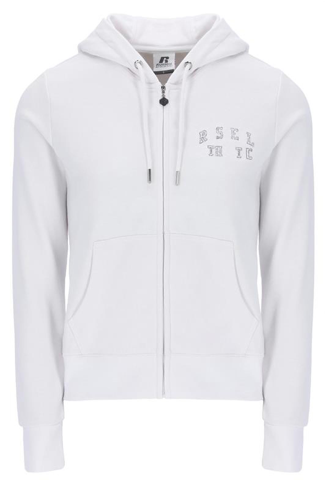 Russell Athletic Dana-Zip Through Hoody Sweat Maglia Lunga Donna (Pacco da 1)