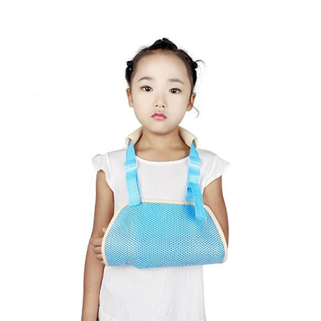 Maintien du bras Écharpe de bras pour enfants, écharpe de bras respirante pour le bras cassé, le coude, le poignet et la récupération des blessures