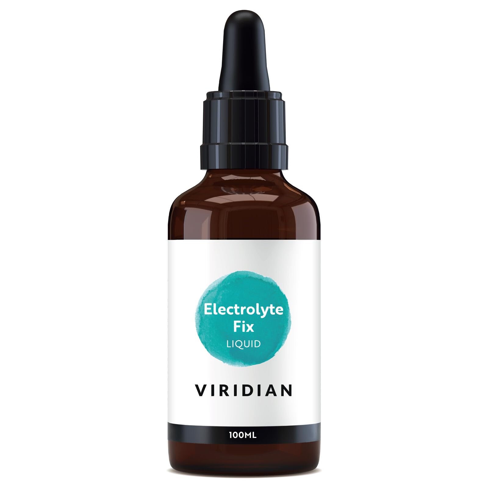 Viridian - Electrolyte Fix Liquid – 100ml | Concentrated Electrolyte Blend with Magnesium, Potassium & Sodium | Supports Electrolyte Balance & Muscle Function | 100% Active Ingredients