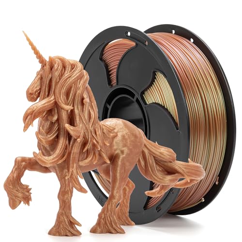 FF SUNSENKJ PLA Filament 1.75mm Color Change 3D Printer Filament, Chameleon Shiny...