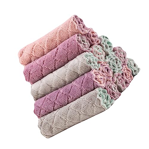 HIAKDOFT 15Piezas Toallas de Cocina Reutilizables Absorbentes Doble Cara Limpieza de Platos y Superficies Hogar y Vehículos