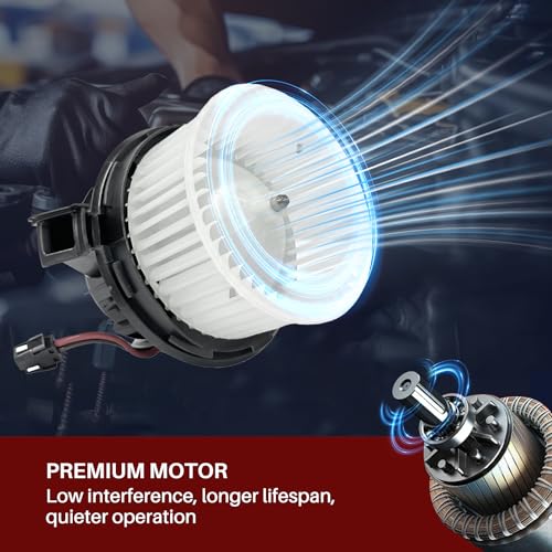 Image of 700248 AC Heater Blower Motor Fan Fit for Mercedes-Benz C300 C350 C63 AMG 2008-2011 E350 E550 GLK350 SLS AMG 2010 SLS AMG 2011-2015 75029, 2048200208,PM4030,2018200208,2048200000