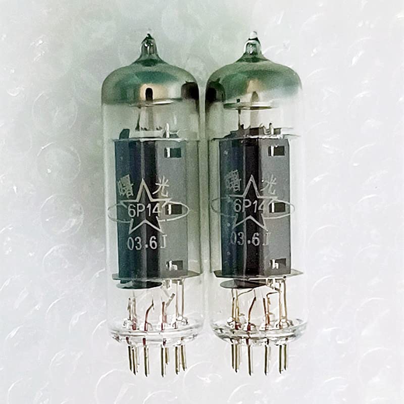 Tubo de vacío 6P14 Clase J reemplaza 6p14 6BQ5 EL84 for Amplificador de Tubo de Audio HiFi Coincidencia exacta (Color : 1pcs)