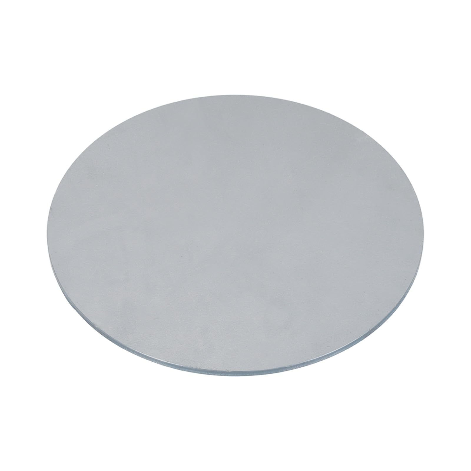 QUARKZMAN 1/8"(3mm) x 8" Plaque D'Acier, Plaque De Base En Acier A36 Noir Laminé À Chaud, Disques Métalliques Ronds Soudables Pour Support Structurel De Construction Industrielle
