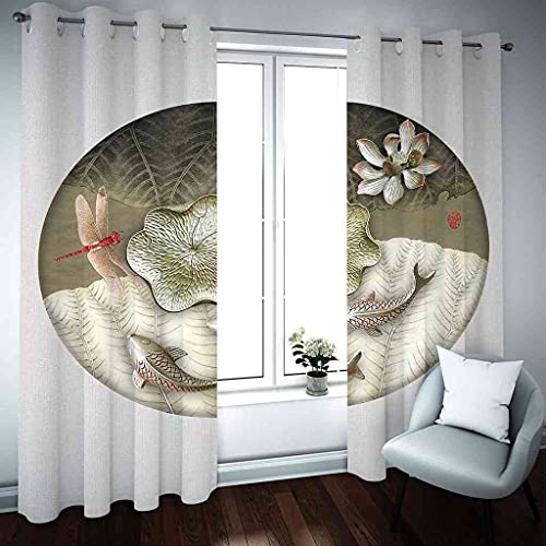 Rideau occultant décoration cuisine salon rideaux thermique isolant polyester