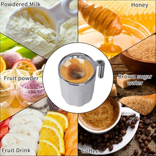 Mug mélangeur automatique haut de gamme pour boisson et café - 5