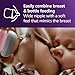Philips Avent Natural Baby Bottles with Natural Response Nipples (Slow Flow, Flow 2), 4oz, Pink, 4-Pack, SCY900/14
