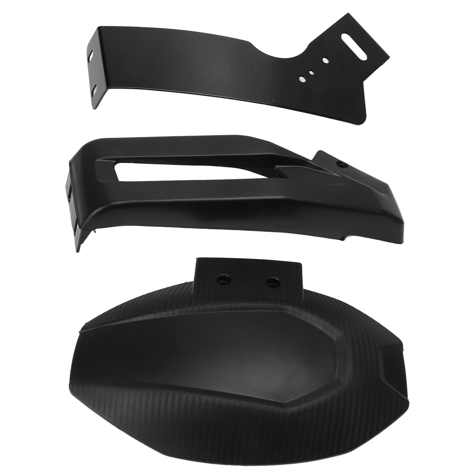 Parafango Posteriore In Lega Alluminio Per Moto - Universale Regolabile, Anti-Schizzi E Protezione Ruota (Rosso) - Foto 12