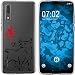 Produktbild PhoneNatic Case kompatibel mit Huawei P20 Silikon-Hülle Tierkreis Chinesisch M2