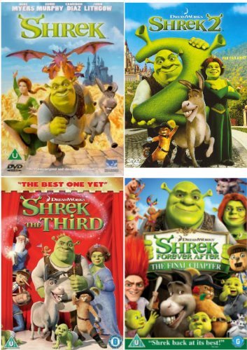The Complete Shrek DVD Collection: Shrek / Shrek 2 / Shrek 3 - The Third / Shrek 4 - Forever After