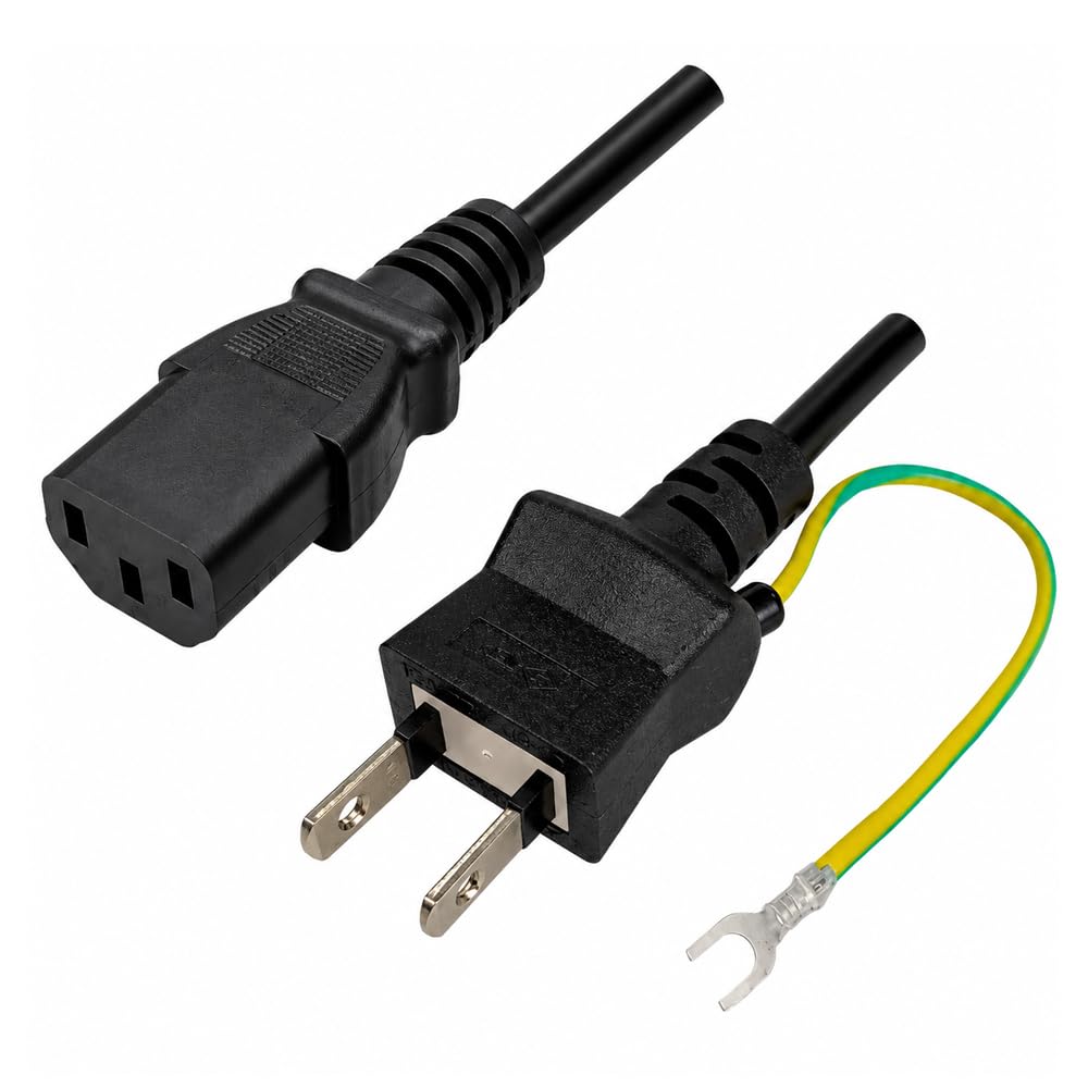 Amazon | 3Aカンパニー 電源ケーブル 3P-2P変換 3m 7A/125V AC電源