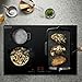 Empava 30 Inch Electric Induction Cooktop Built-In, Bridge-Sync, Smooth Glass Surface, Power Boost, Slider Touch Control, Timer, Pause Function, Child Lock, Hardwired Kitchen Appliance