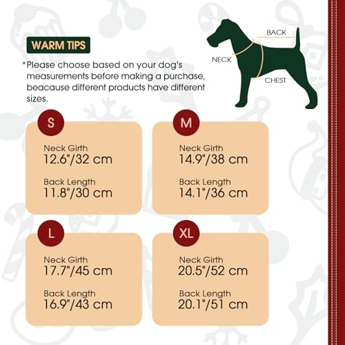 Disfraz para Perro FUAMEY Navidad Talla Large miniatura 2