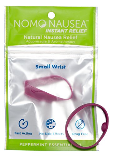 NoMo Nausea Band Purple Small: INSTANT MOTION SICKNESS AROMATHERAPY ANTI NAUSEA BAND