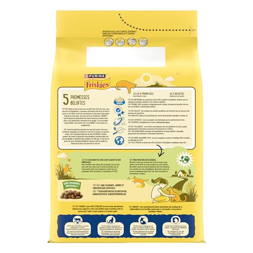 FRISKIES | Katze | Komplettnahrung für sterilisierte ausgewachsene Katzen | mit Lachs, Thunfisch und Gemüse… – Ansicht 4