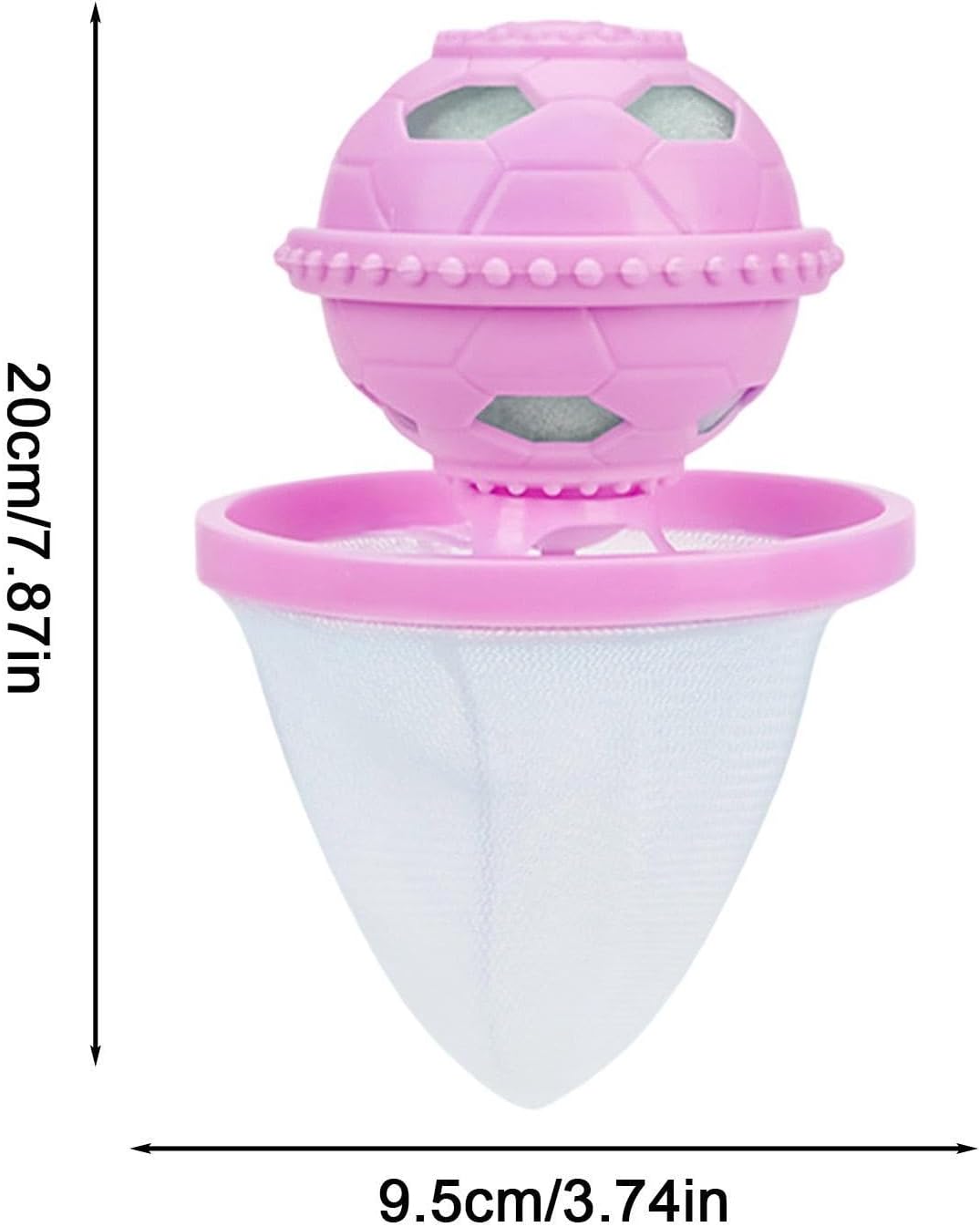 Pet Hair Remover for Laundry - Floating Reusable, Built-in Filter Sponge image 2