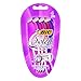 BIC ST3WP41 Soleil Twilight Womenâ€™s Disposable Razor, 3 Blades, Pink/Purple (Pack of 4)