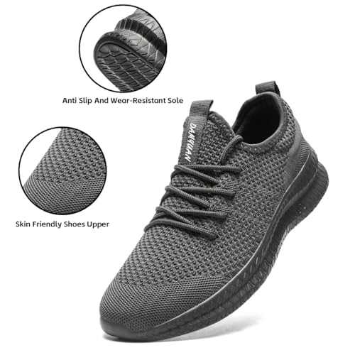 Image of Running Shoes for Women Slip On Tennis Walking Sneakers Sport Fashion Casual Workout Gym Athletic Hiking Nurse Non Slip Lightweight Breathable Trainers