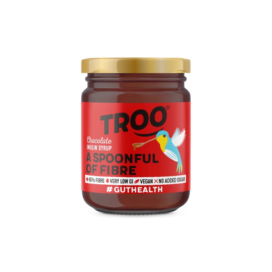 Troo Spoonful of Fibre | Chocolate Inulin Syrup | High Fibre | Low Sugar | Low Carb | Fat Free | Vegan | Keto | 227G | 6 Pack