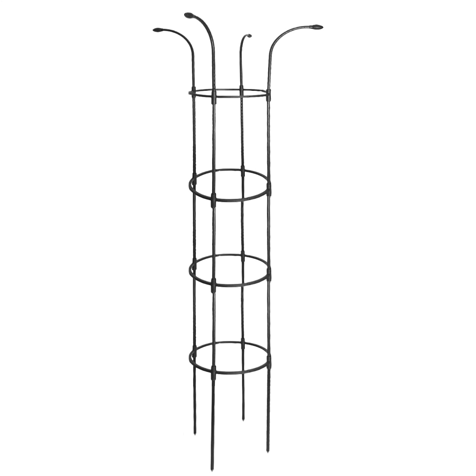 Garden Umbrella Trellis,Decorative Vertical Rustproof Stable | Flower Mushroom Top Trellis,for Vine Rose Clematis Vegetable Cucumber Hydrangeas Jasmine Pothos โ image 1