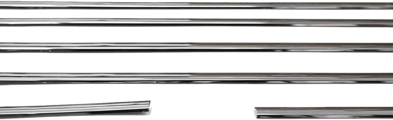 Chrome Door Lower Molding Trims 6pc for Mercedes-Benz E Class W212 2009-2016